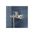 VitrA Flow Square Wall Mounted Bath/Shower Mixer - Unbeatable Bathrooms