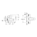 VitrA Flow Square Wall Mounted Bath/Shower Mixer - Unbeatable Bathrooms