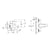 VitrA Flow Square Wall Mounted Bath/Shower Mixer - Unbeatable Bathrooms