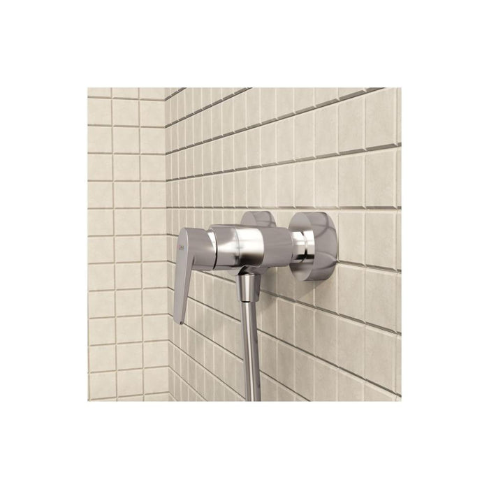 VitrA Flow Square Wall Mounted Shower Mixer - Unbeatable Bathrooms