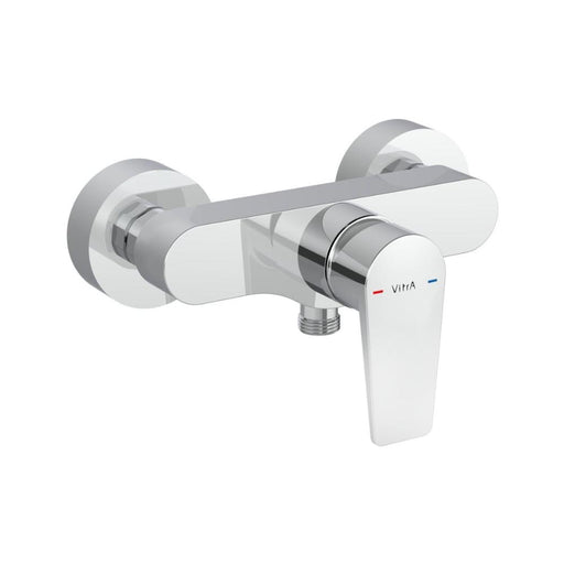 VitrA Flow Square Wall Mounted Shower Mixer - Unbeatable Bathrooms