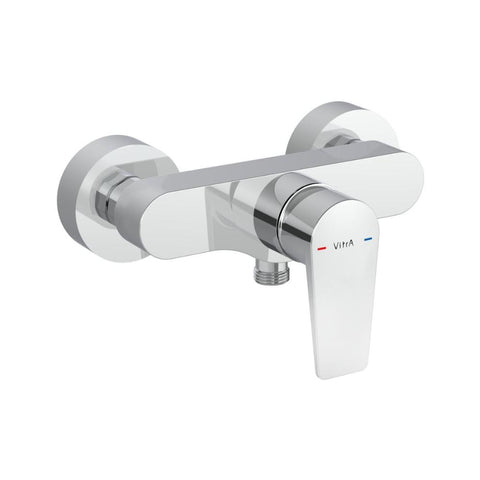 VitrA Flow Square Wall Mounted Shower Mixer - Unbeatable Bathrooms