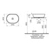 VitrA Geo Basin (No Overflow) - White - Unbeatable Bathrooms