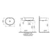 VitrA Geo Basin with Overflow - White - Unbeatable Bathrooms