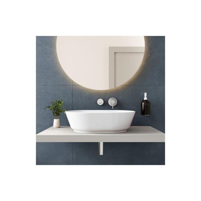 VitrA Geo Basin with Overflow - White - Unbeatable Bathrooms