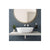 VitrA Geo Basin with Overflow - White - Unbeatable Bathrooms