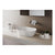 VitrA Geo Basin with Overflow - White - Unbeatable Bathrooms