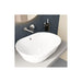 VitrA Geo Basin with Overflow - White - Unbeatable Bathrooms