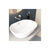 VitrA Geo Basin with Overflow - White - Unbeatable Bathrooms