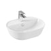 VitrA Geo Basin with Overflow - White - Unbeatable Bathrooms