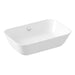 VitrA Geo Basin with Overflow - White - Unbeatable Bathrooms