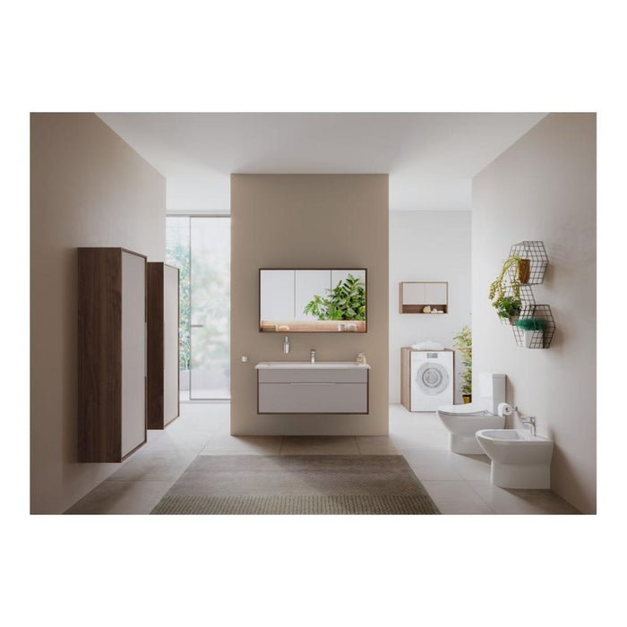 VitrA Integra Vanity Basin with Overflow - White - Unbeatable Bathrooms