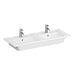 VitrA Integra Vanity Basin with Overflow - White - Unbeatable Bathrooms