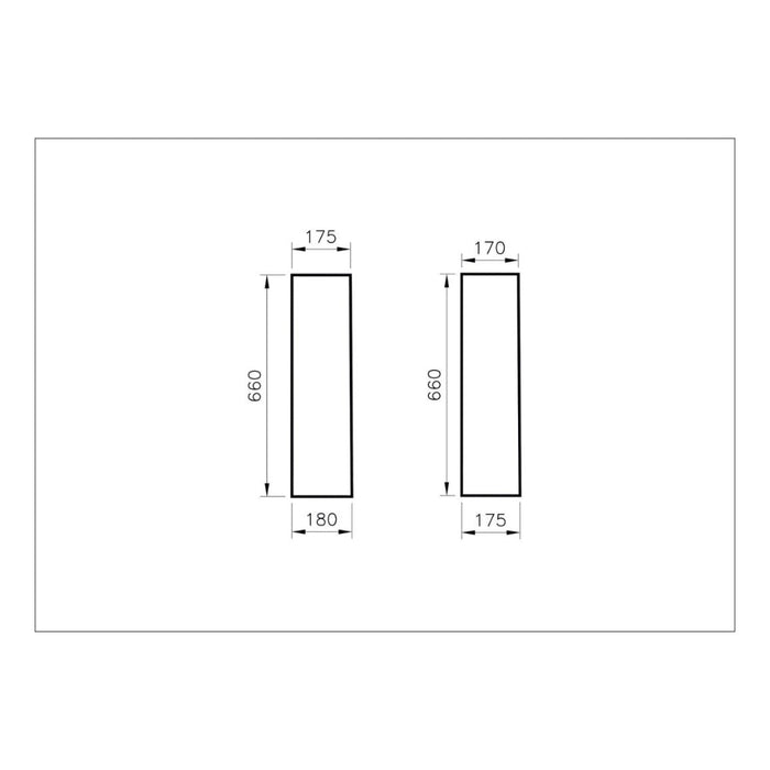 VitrA Integra Pedestal Only - White - Unbeatable Bathrooms