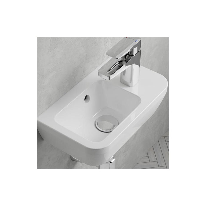 VitrA Integra 370x220mm 1TH Compact Basin (No Overflow) - White - Unbeatable Bathrooms