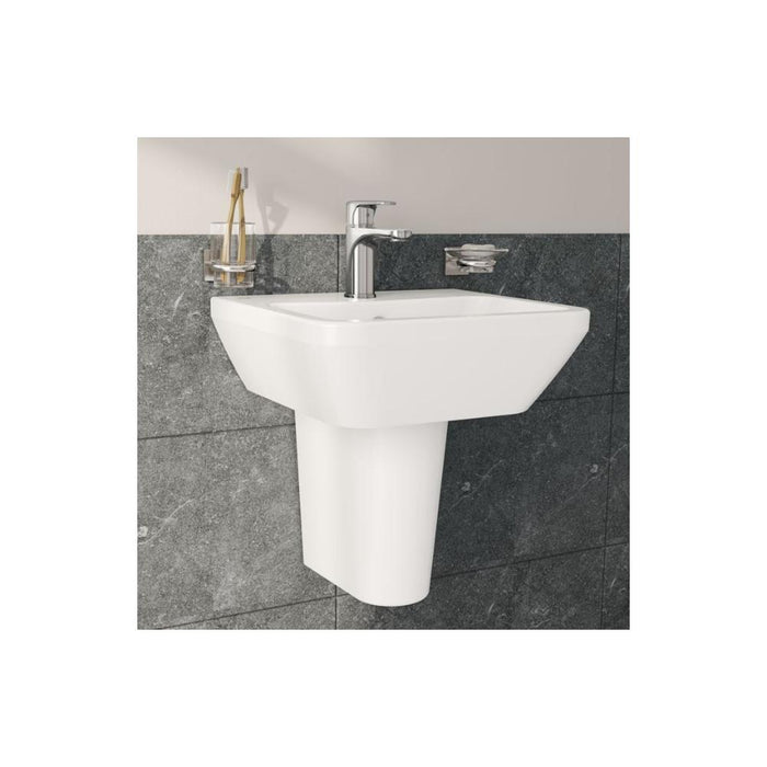 VitrA Integra 1TH Basin with Overflow - White - Unbeatable Bathrooms