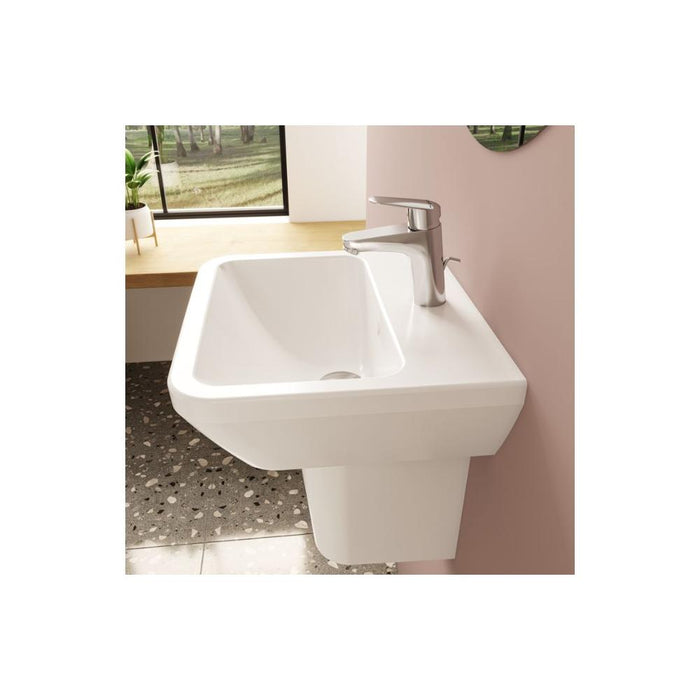 VitrA Integra 1TH Basin with Overflow - White - Unbeatable Bathrooms