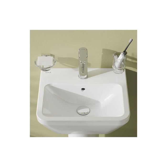 VitrA Integra 1TH Basin with Overflow - White - Unbeatable Bathrooms