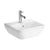 VitrA Integra 1TH Basin with Overflow - White - Unbeatable Bathrooms