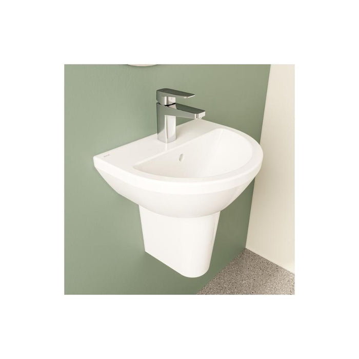 VitrA Integra 1TH Basin with Overflow - White - Unbeatable Bathrooms