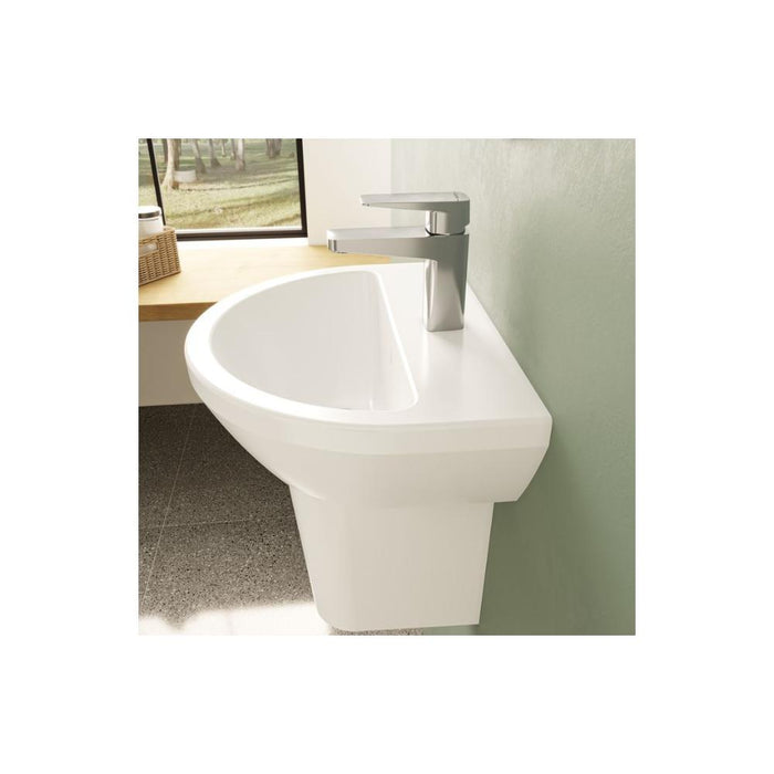 VitrA Integra 1TH Basin with Overflow - White - Unbeatable Bathrooms