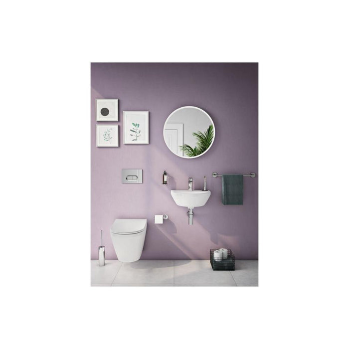 VitrA Integra 1TH Basin with Overflow - White - Unbeatable Bathrooms