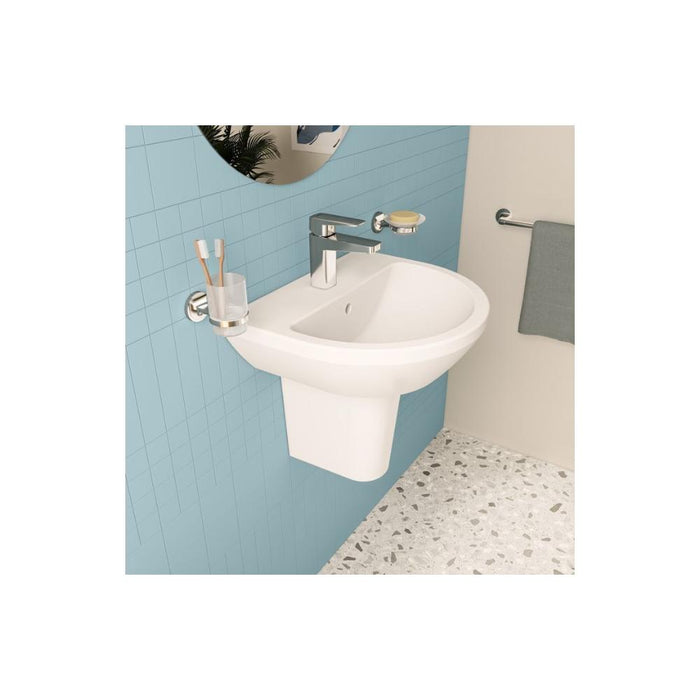 VitrA Integra 1TH Basin with Overflow - White - Unbeatable Bathrooms