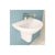 VitrA Integra 1TH Basin with Overflow - White - Unbeatable Bathrooms