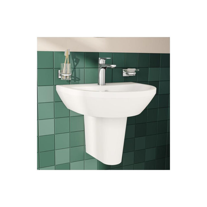 VitrA Integra 1TH Basin with Overflow - White - Unbeatable Bathrooms