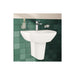 VitrA Integra 1TH Basin with Overflow - White - Unbeatable Bathrooms