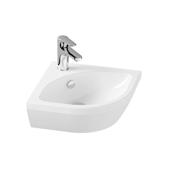VitrA Integra 1TH Basin with Overflow - White - Unbeatable Bathrooms
