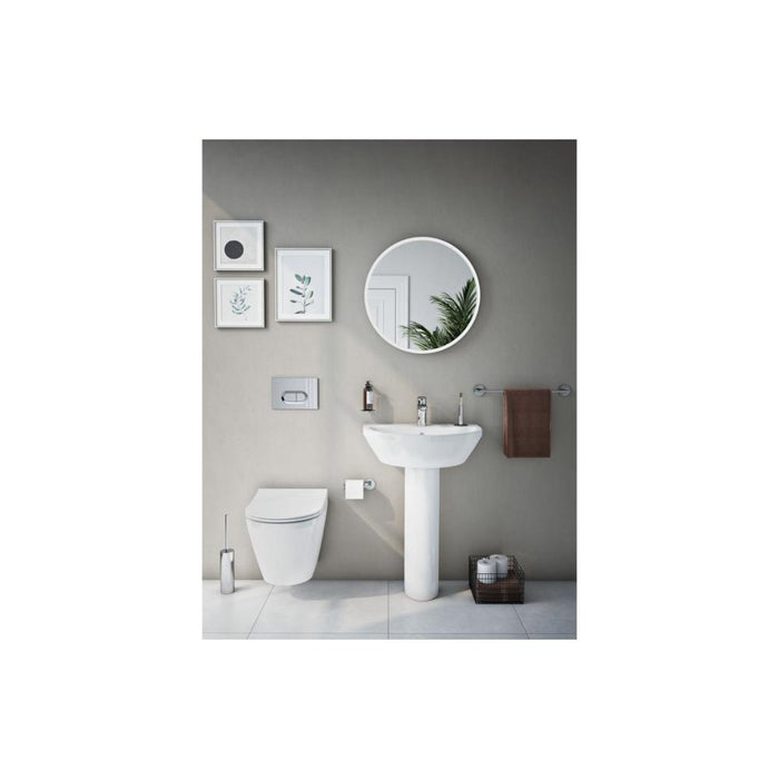 VitrA Integra 1TH Basin with Overflow - White - Unbeatable Bathrooms