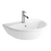 VitrA Integra 1TH Basin with Overflow - White - Unbeatable Bathrooms