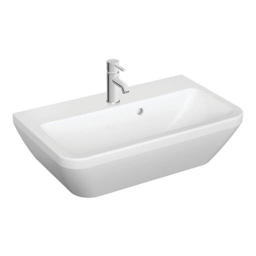VitrA Integra Compact Basin with Overflow - White - Unbeatable Bathrooms