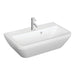VitrA Integra Compact Basin with Overflow - White - Unbeatable Bathrooms