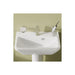 VitrA Integra Compact Basin with Overflow - White - Unbeatable Bathrooms