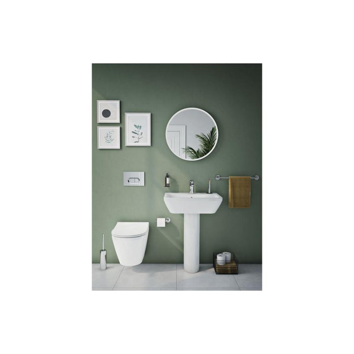 VitrA Integra 1TH Basin with Overflow - White - Unbeatable Bathrooms
