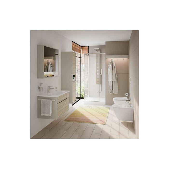 VitrA Integra Vanity Basin with Overflow - White - Unbeatable Bathrooms