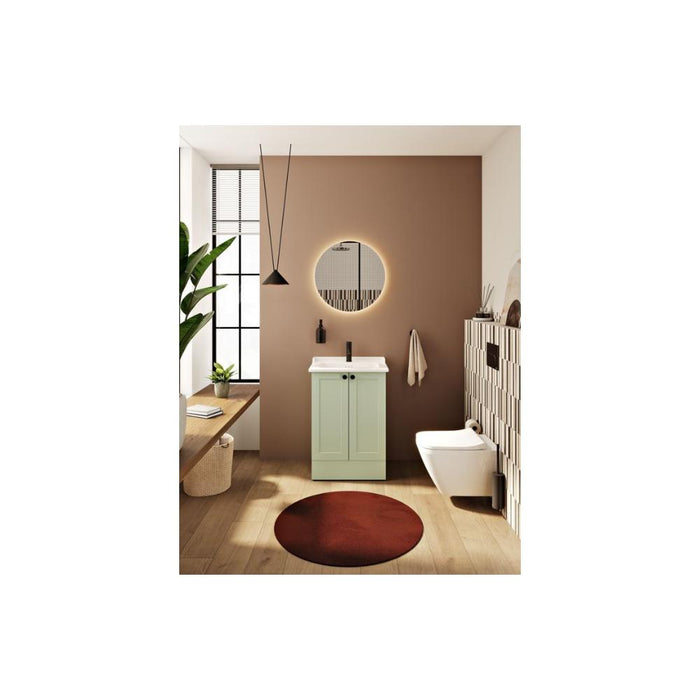 VitrA Integra Classic 610x475mm 1TH Vanity Basin Only - White - Unbeatable Bathrooms