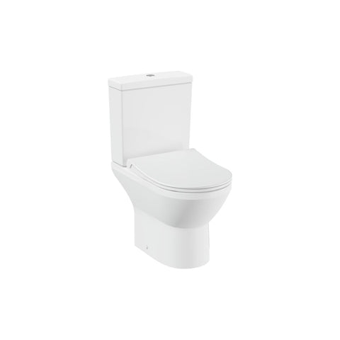 VitrA Integra Open Back Close Coupled Pan Only - White - Unbeatable Bathrooms