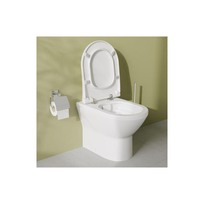 VitrA Integra Rimless Back to Wall Pan Only - White - Unbeatable Bathrooms