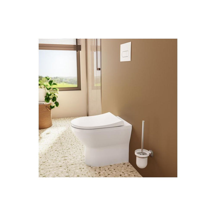 VitrA Integra Rimless Back to Wall Pan Only - White - Unbeatable Bathrooms