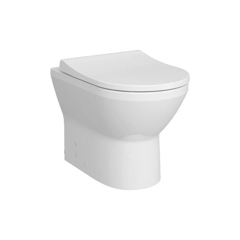VitrA Integra Rimless Back to Wall Pan Only - White - Unbeatable Bathrooms