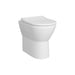 VitrA Integra Rimless Comfort Height Back to Wall Pan Only - White - Unbeatable Bathrooms