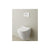VitrA Integra Rimless Short Projection Wall Hung Pan Only - White - Unbeatable Bathrooms