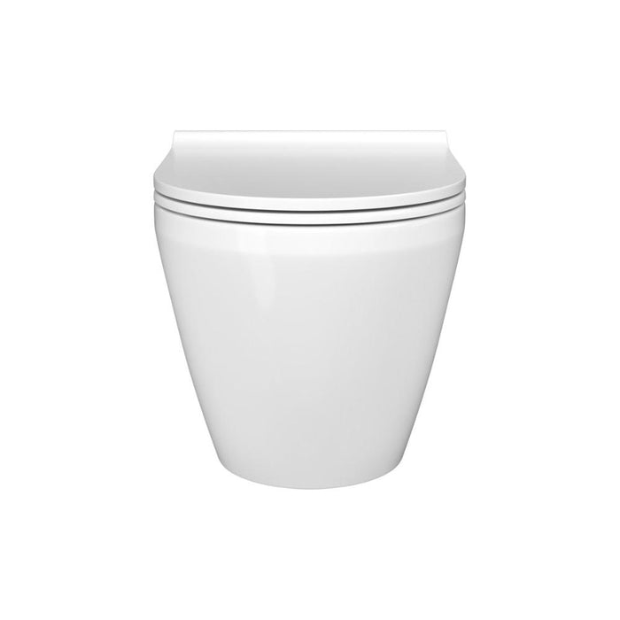 VitrA Integra Rimless Wall Hung Pan Only (Hidden Fix) - White - Unbeatable Bathrooms