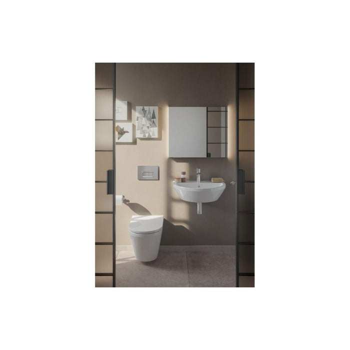 VitrA Integra Rimless Wall Hung Pan Only (Hidden Fix) - White - Unbeatable Bathrooms