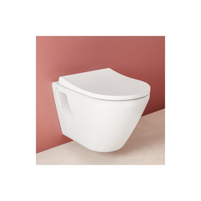 VitrA Integra Rimless Wall Hung Pan Only - White - Unbeatable Bathrooms