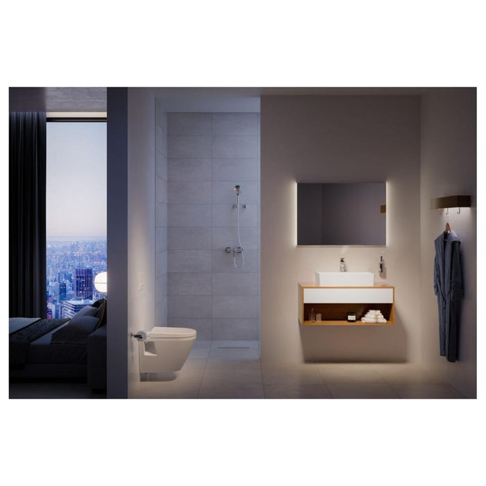 VitrA Integra Rimless Wall Hung Pan Only - White - Unbeatable Bathrooms