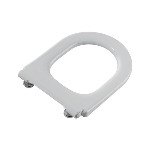VitrA Integra Soft Close Ring Toilet Seat - White - Unbeatable Bathrooms